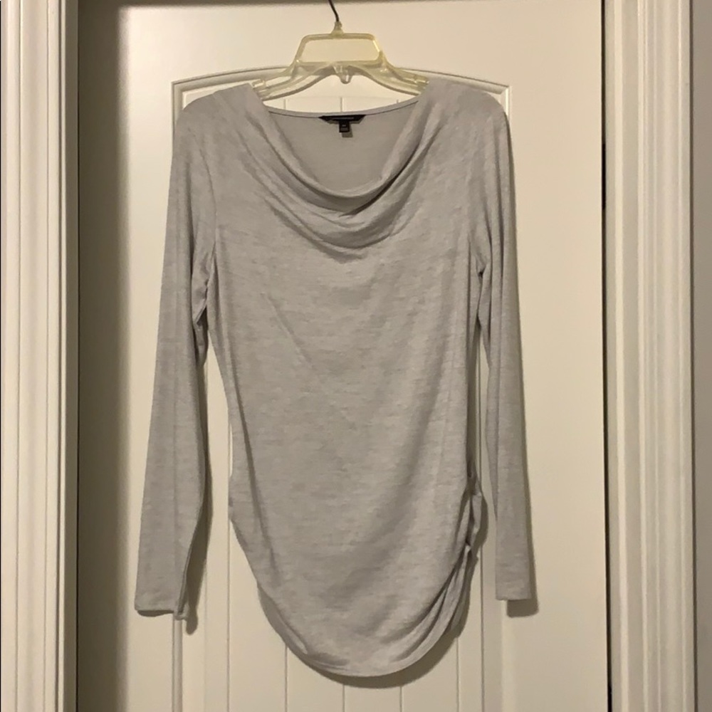 Gray Sweater Blouse Banana Republic Never Worn